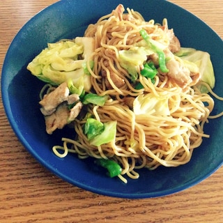 しょうゆで下味★焼きそば